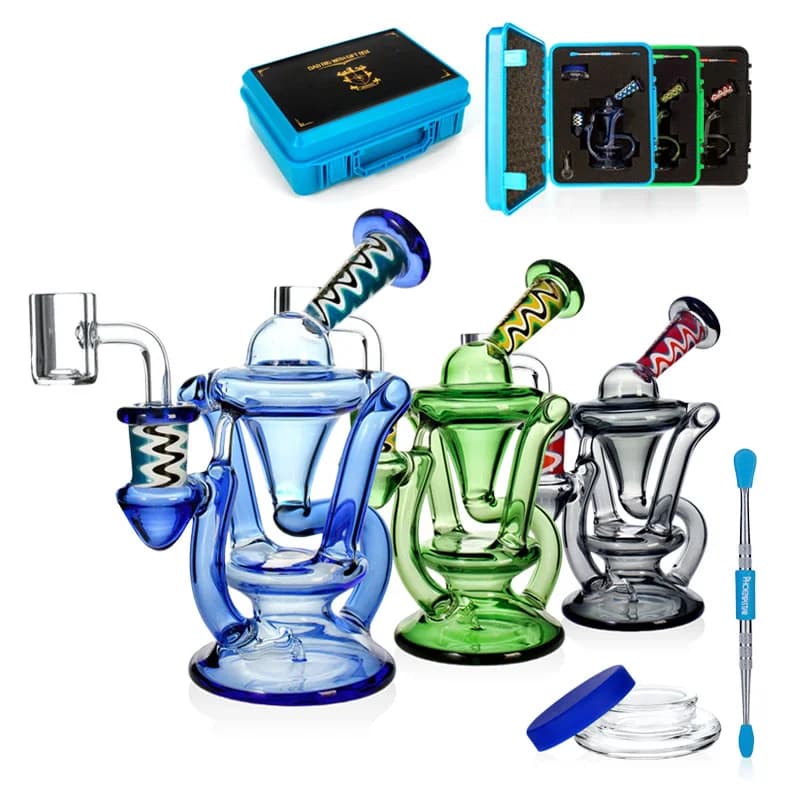 เซ็ต Dab Phoenix Star 3 ชิ้น Recycler 6 นิ้ว + กล่องพกพา (HF613)