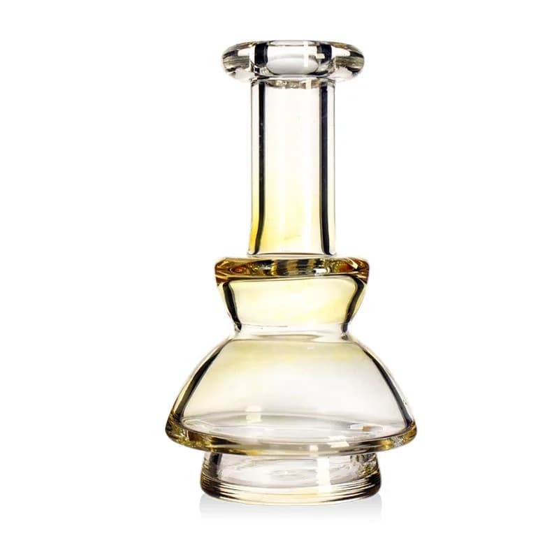 Puffco Peak Pro Glass 4" Silver Fumed