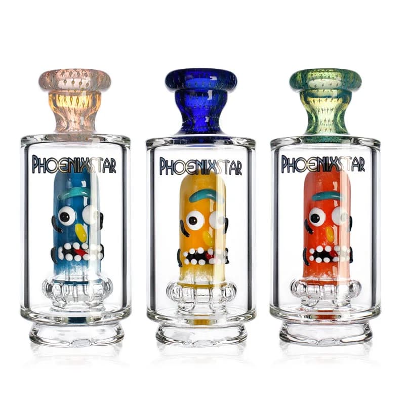 Puffco Peak Pro 5" American Northstar Glass with Phoenix Star Logo