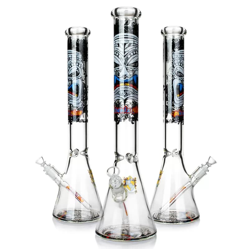 บ้องแก้ว Beaker Phoenix Star 18 นิ้ว ลายฟ้า Tribal (PHX433)