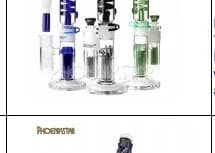 Phoenix Star 15" Freezable Coil Water Pipe with 6-Arm Tree Perc