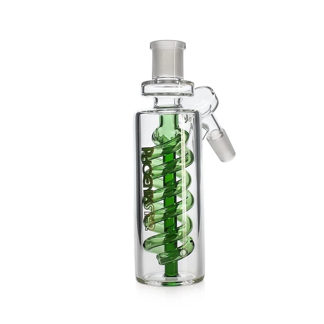 Phoenix Star – Double-Helix Perc 45° Ash Catcher 14mm (PAC15)