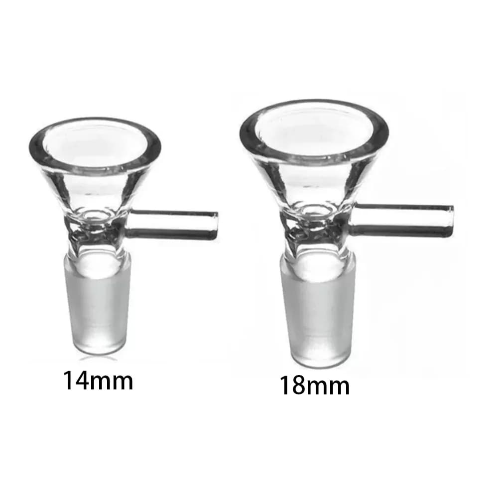 Classic Glass Flower Bowl (14 / 18mm Male)