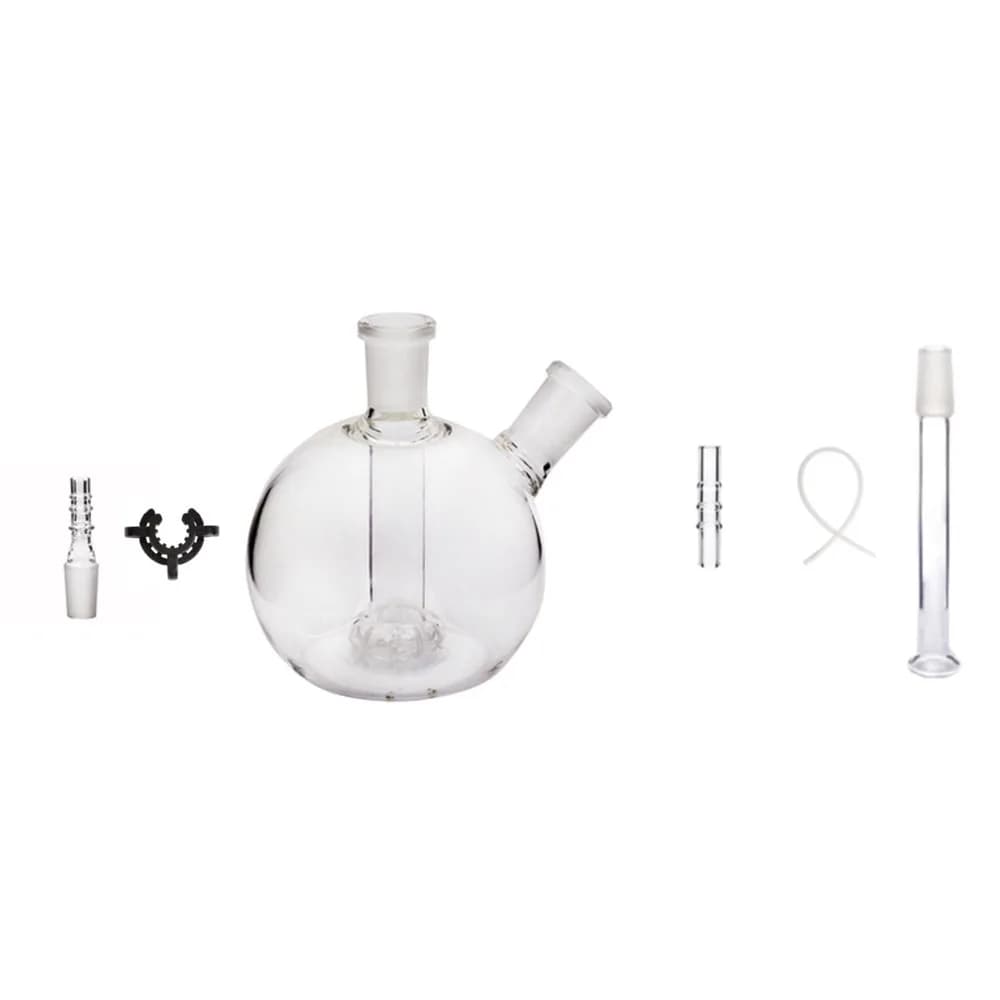 Generic – Clear Bubbler Pipe 6-in-1 Set