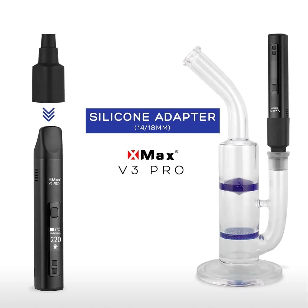 XMAX V3 Pro – Silicone Water Pipe Adapter (14/18mm)