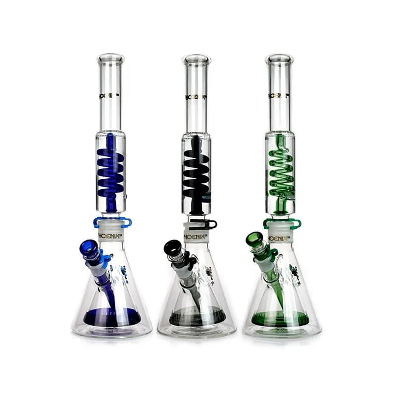 Phoenix Star PHX141 – 18" Showerhead Perc Beaker with Glycerin Coil