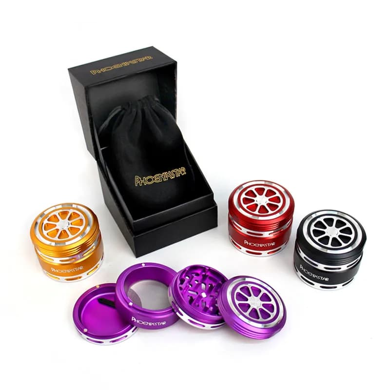 Phoenix Star – 4-Piece Grinder with Wheel Cover (PGR49)