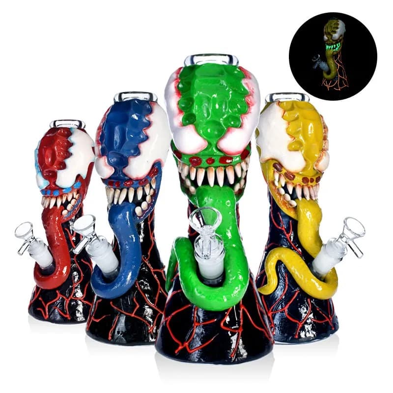 Phoenix Star HD439 – 10" Venom Water Pipe (Glow in the Dark)