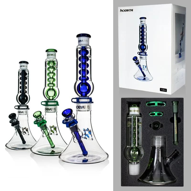 Phoenix Star HF522 – 13" Glass Water Pipe