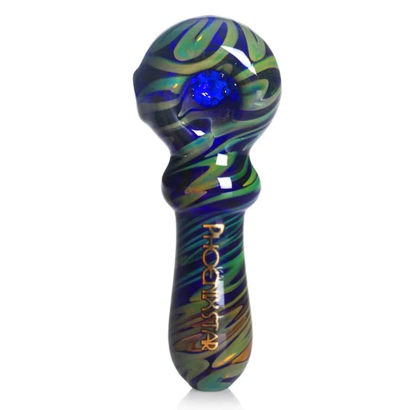 Phoenix Star PGP105 – 4" Glass Hand Pipes (Display Box of 16)