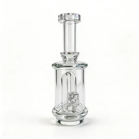 6" Recycler Glass Bubbler for Puffco Peak / Peak Pro (KK155)