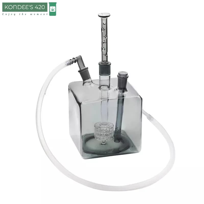 Generic – Black Cube Bubbler 9-in-1 Set 14mm (KK324)
