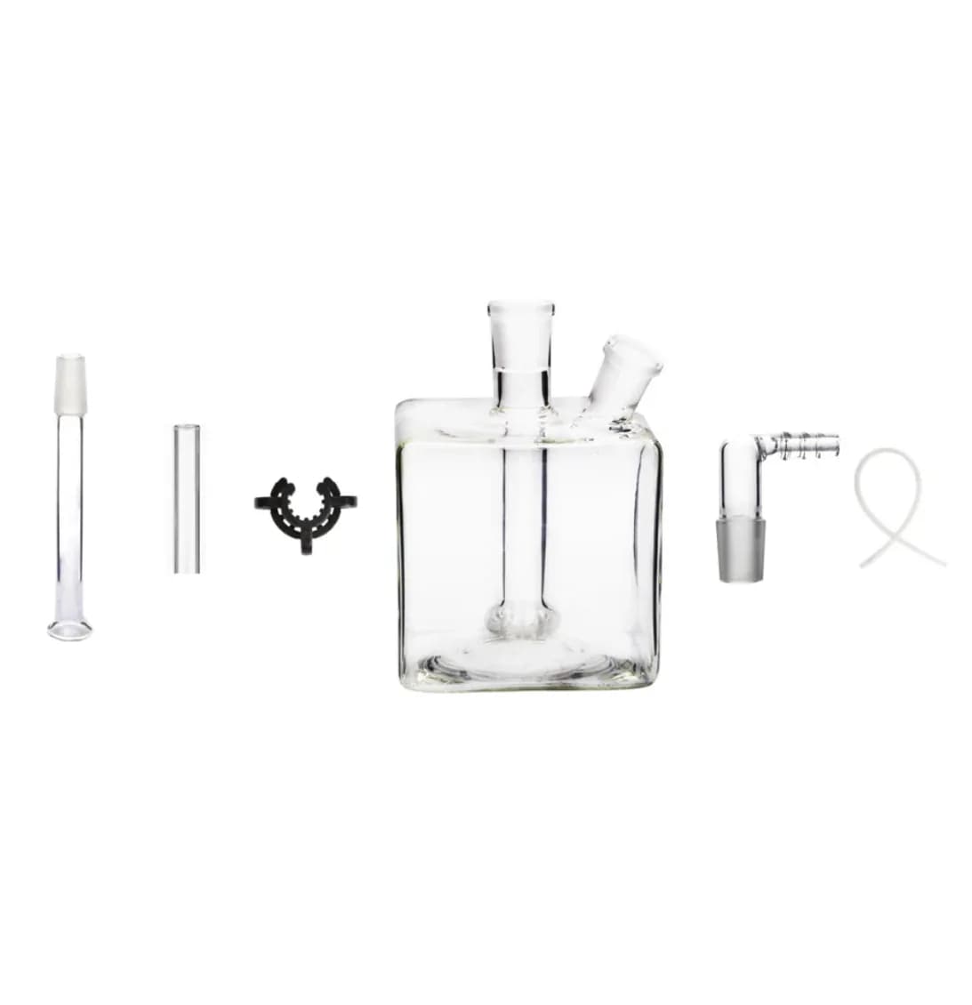 Square Mega Tube Water Pipe 6-in-1 Kit (14mm Female)