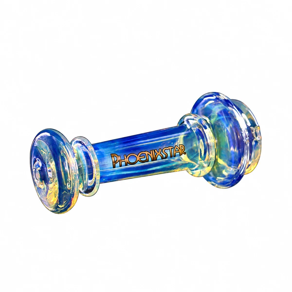 Puffco Peak Pro Silver Fumed 4.7" with Phoenix Star Logo