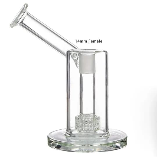 Matrix Perc Sidecar Glass Bubbler + Male Glass Bowl Funnel Set (KK317+KK447)